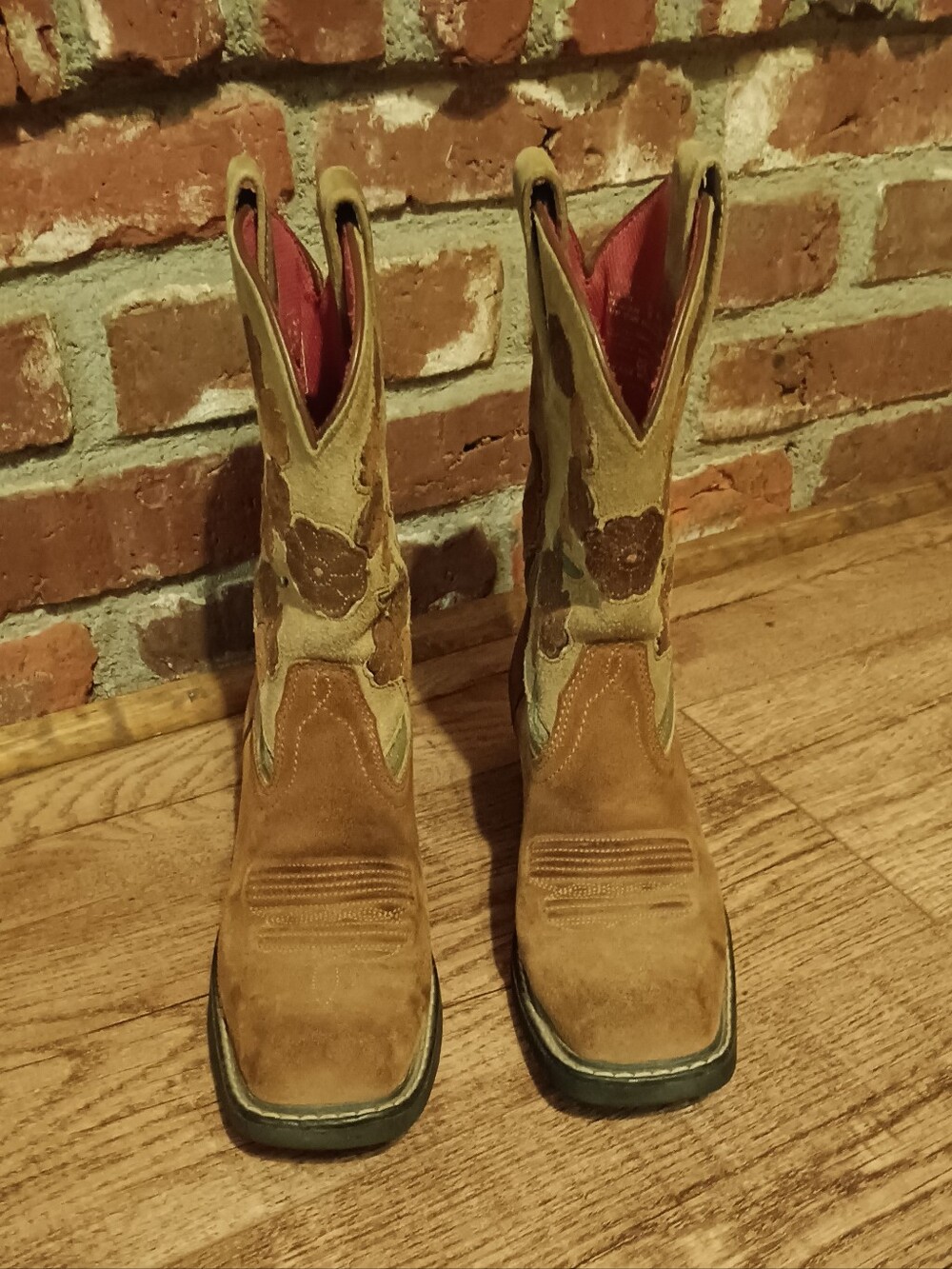 Ariat Doll Baby Floral Boots 7 - Picture 4 of 11